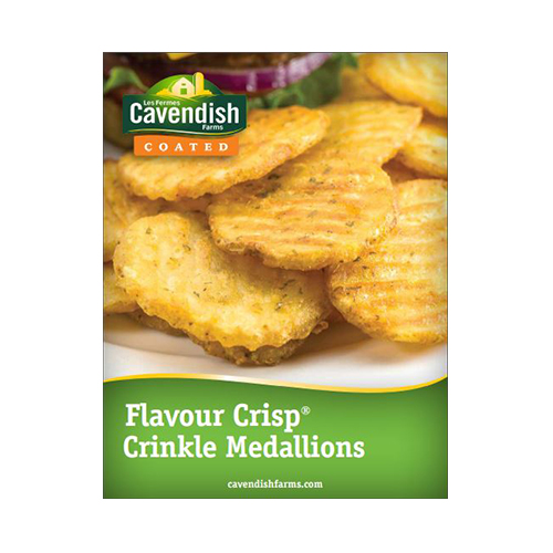 FlavourCrisp Crinkle Medallions Sell Sheet